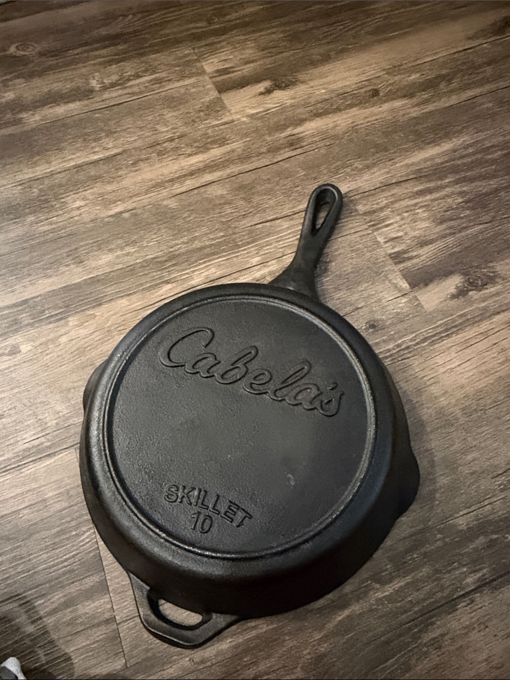 Cabela's Black Cast Iron Skillet - Skillet 10
